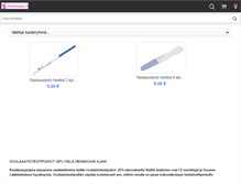 Tablet Screenshot of mammaksi.fi